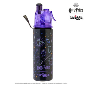 Smiggle – Harry Potter 500 ml Stahlflasche mit Wasserspray
