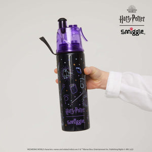 Smiggle – Harry Potter 500 ml Stahlflasche mit Wasserspray