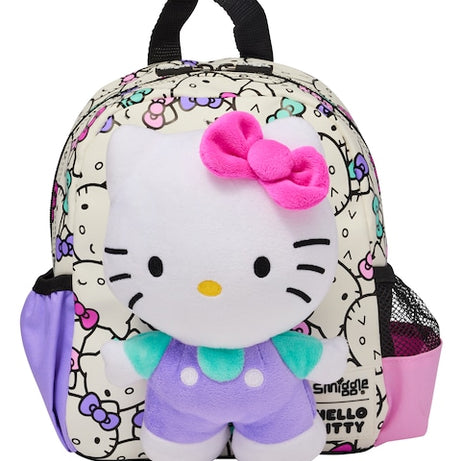 Smiggle - Hello Kitty abnehmbarer Spielzeug-Krippe Schulrucksack