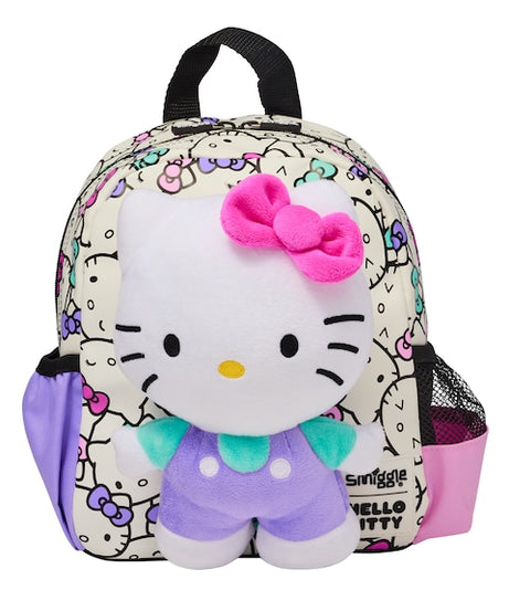 Smiggle - Hello Kitty abnehmbarer Spielzeug-Krippe Schulrucksack