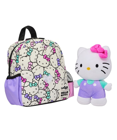Smiggle - Hello Kitty abnehmbarer Spielzeug-Krippe Schulrucksack