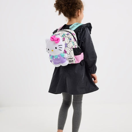 Smiggle - Hello Kitty abnehmbarer Spielzeug-Krippe Schulrucksack