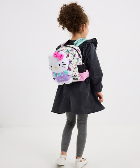 Smiggle - Hello Kitty abnehmbarer Spielzeug-Krippe Schulrucksack