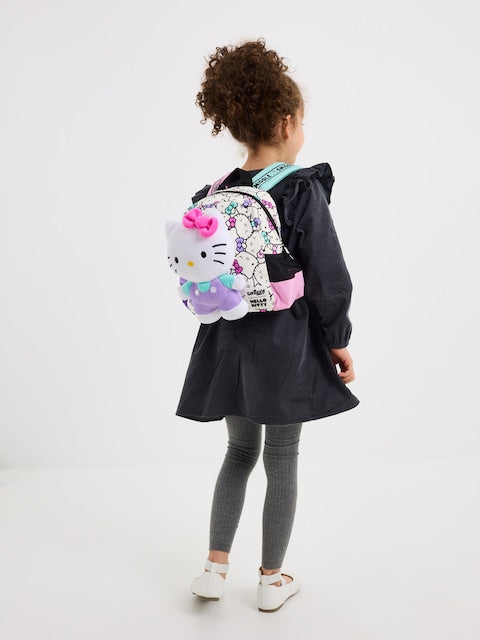 Smiggle - Hello Kitty abnehmbarer Spielzeug-Krippe Schulrucksack
