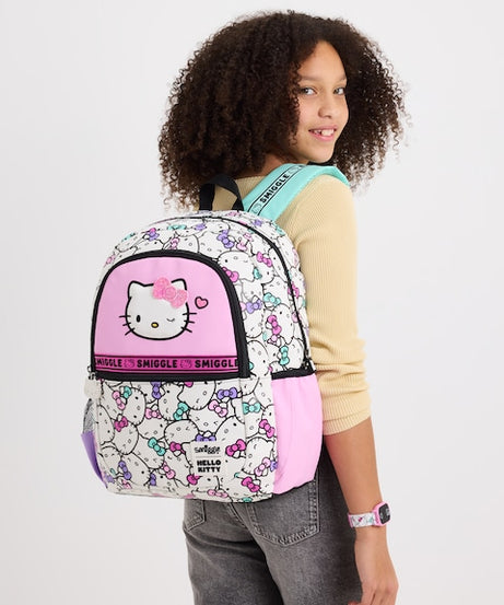 Smiggle - Hello Kitty Klassischer Schulrucksack