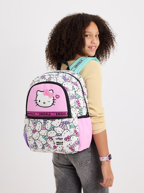 Smiggle - Hello Kitty Klassischer Schulrucksack