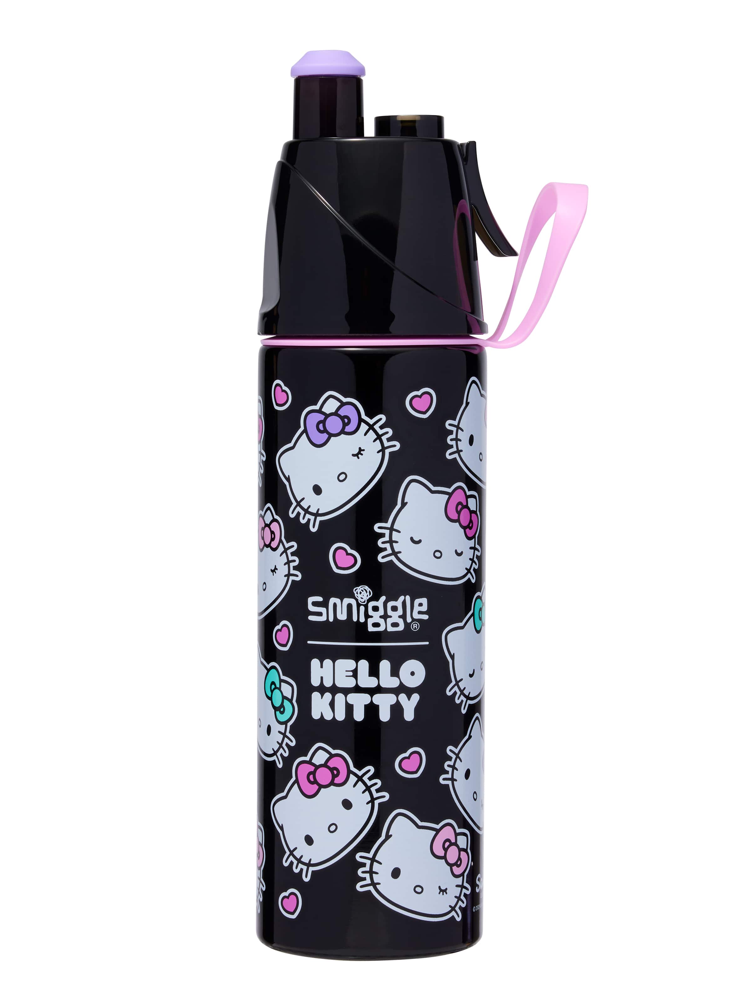 Smiggle - Hello Kitty Wasserzerstäuber 500ML Edelstahlflasche