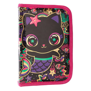 Smiggle - Hey There Briefpapier-Set mit Malstiften und Bleistiftbox
