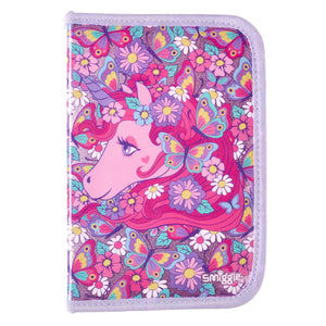 Smiggle - Hey There Briefpapier-Set mit Malstiften und Bleistiftbox