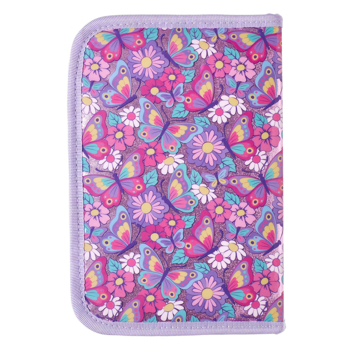 Smiggle - Hey There Briefpapier-Set mit Malstiften und Bleistiftbox