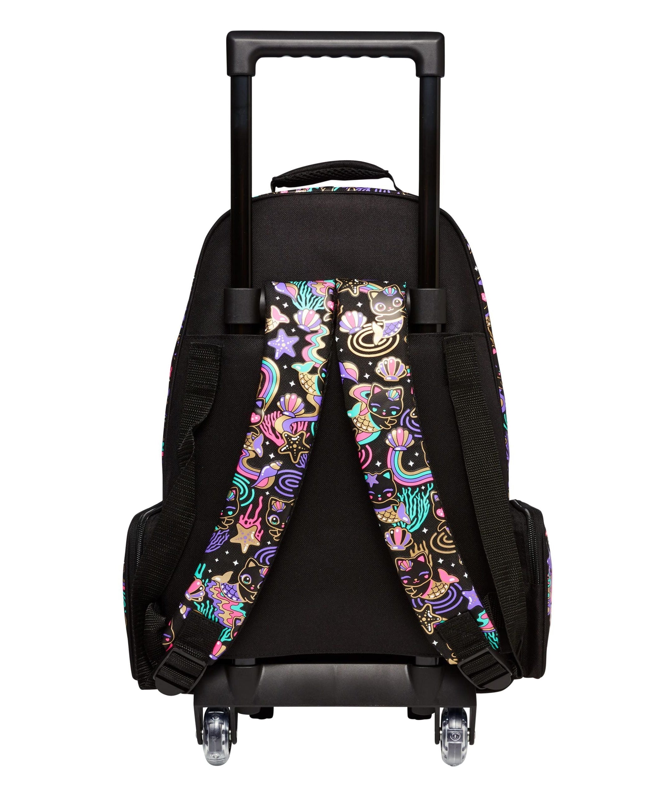 Smiggle - Hey There Leuchtender Rollkoffer Schul- und Reisetasche