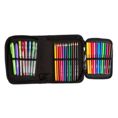 Smiggle - Hey There Wild Dinosaurs Briefpapier-Set mit Malstiften und Bleistiftbox