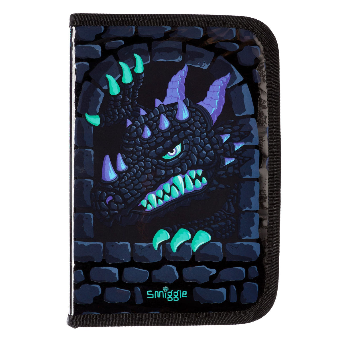 Smiggle - Hey There Wild Dinosaurs Briefpapier-Set mit Malstiften und Bleistiftbox