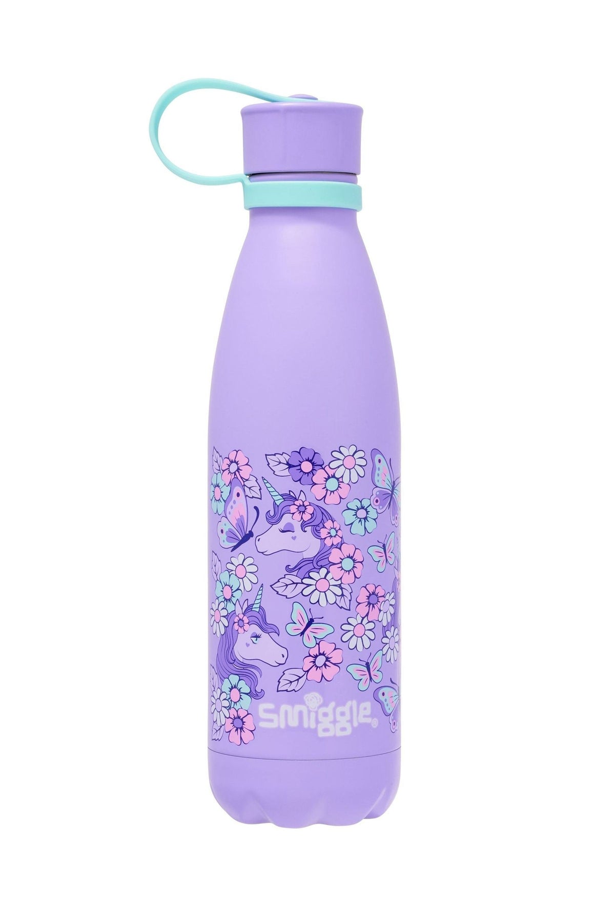 Smiggle – Hi There 500 ml Stahlflasche mit Deckel