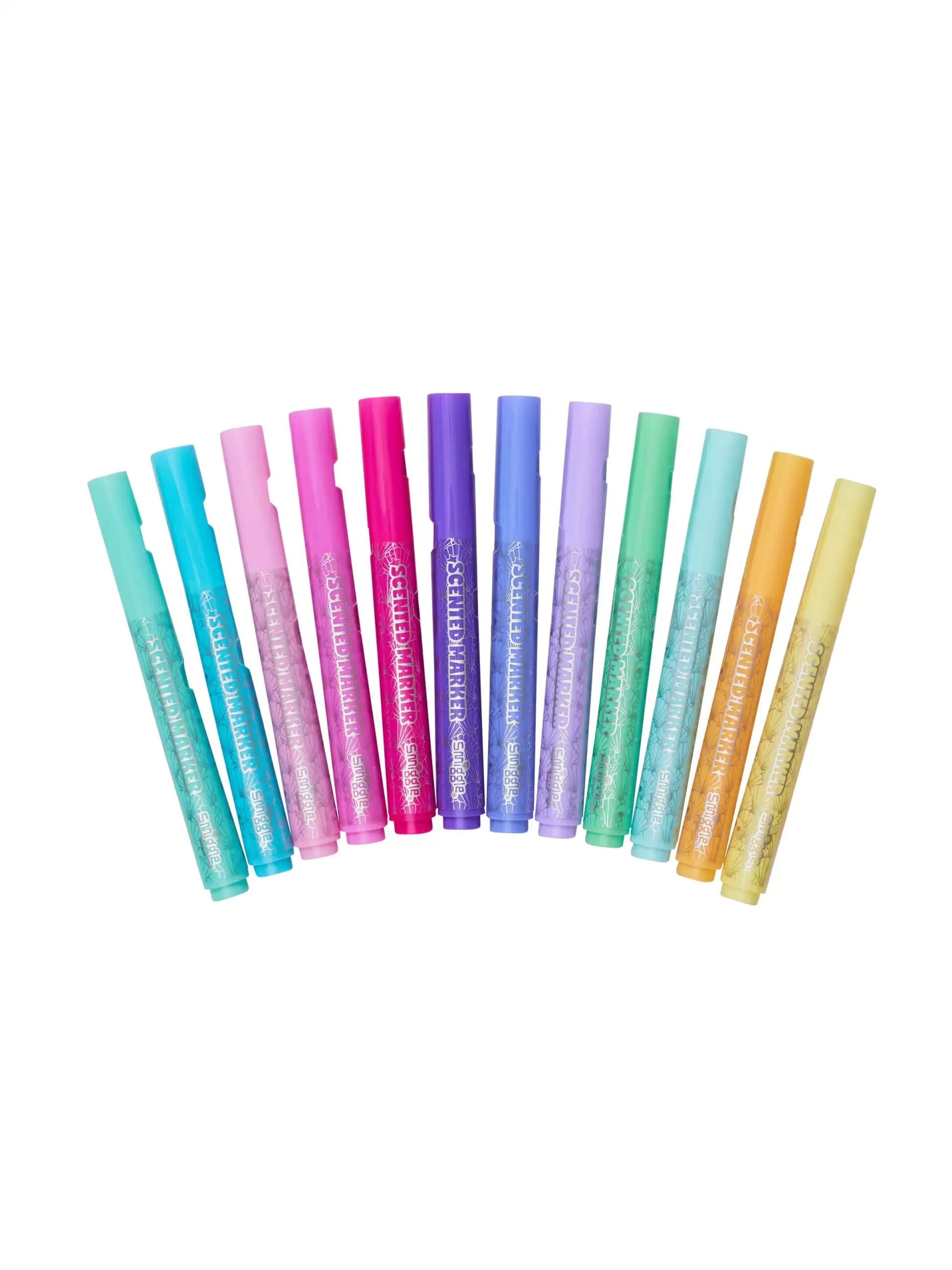 Smiggle - Hi There duftendes 12-teiliges Textmarker- und Federmäppchen-Set