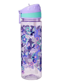 Smiggle – Hi There 650 ml BPA-freie Wasserflasche mit Strohhalm