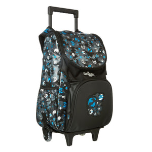 Smiggle - Hide beleuchtete, rollende Schul- und Reisetasche mit Rollen
