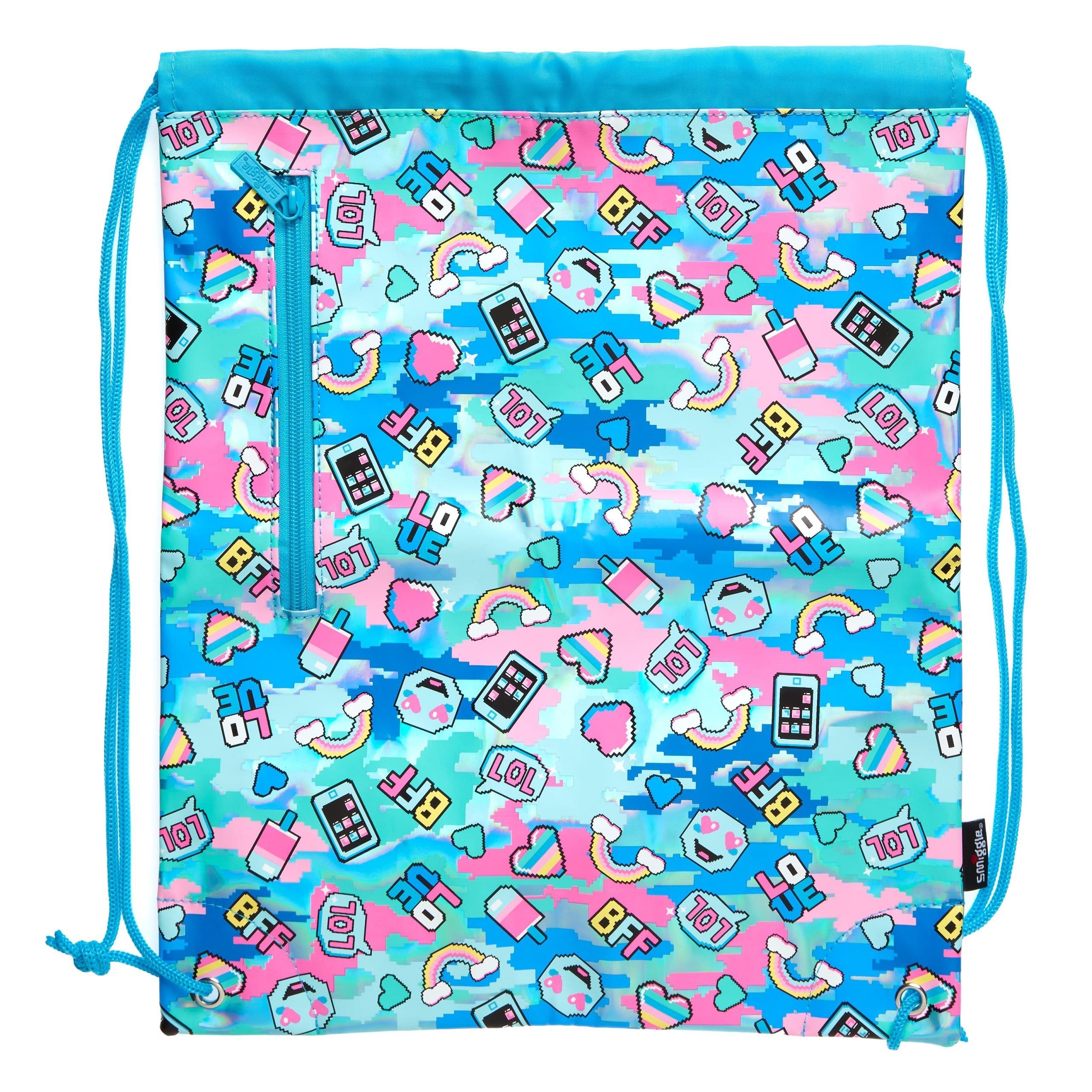 Smiggle - Hide Blue Kordelzugbeutel