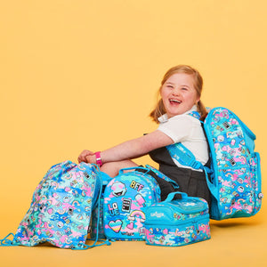 Smiggle - Hide Blue Kordelzugbeutel