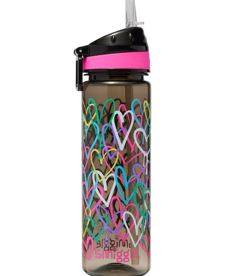 Smiggle - I Heart BPAsız 650 Pipetli Suluk - Dinossi