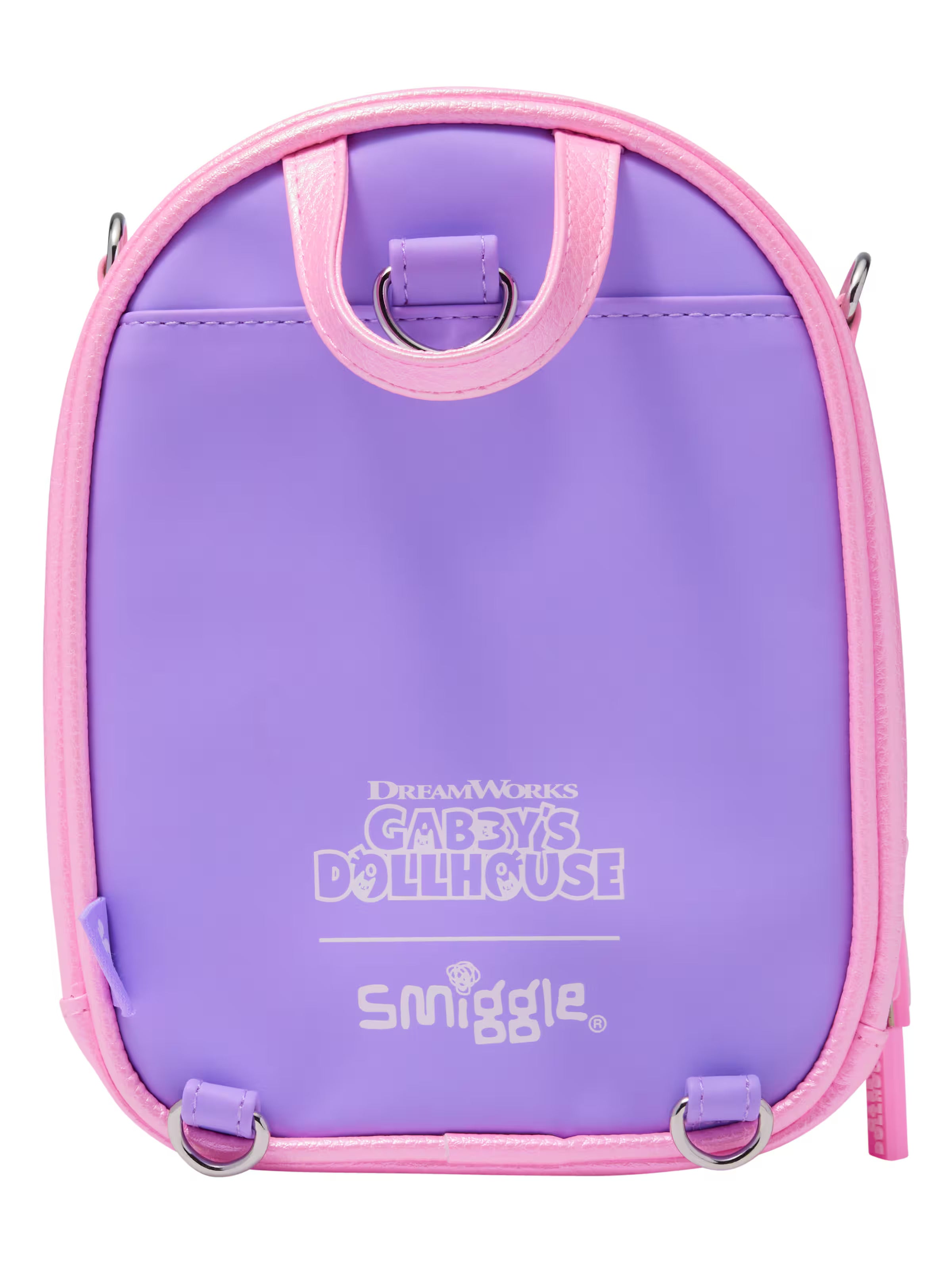 Smiggle - Gabbys Puppenhaus Mini Rucksack und Schultertasche