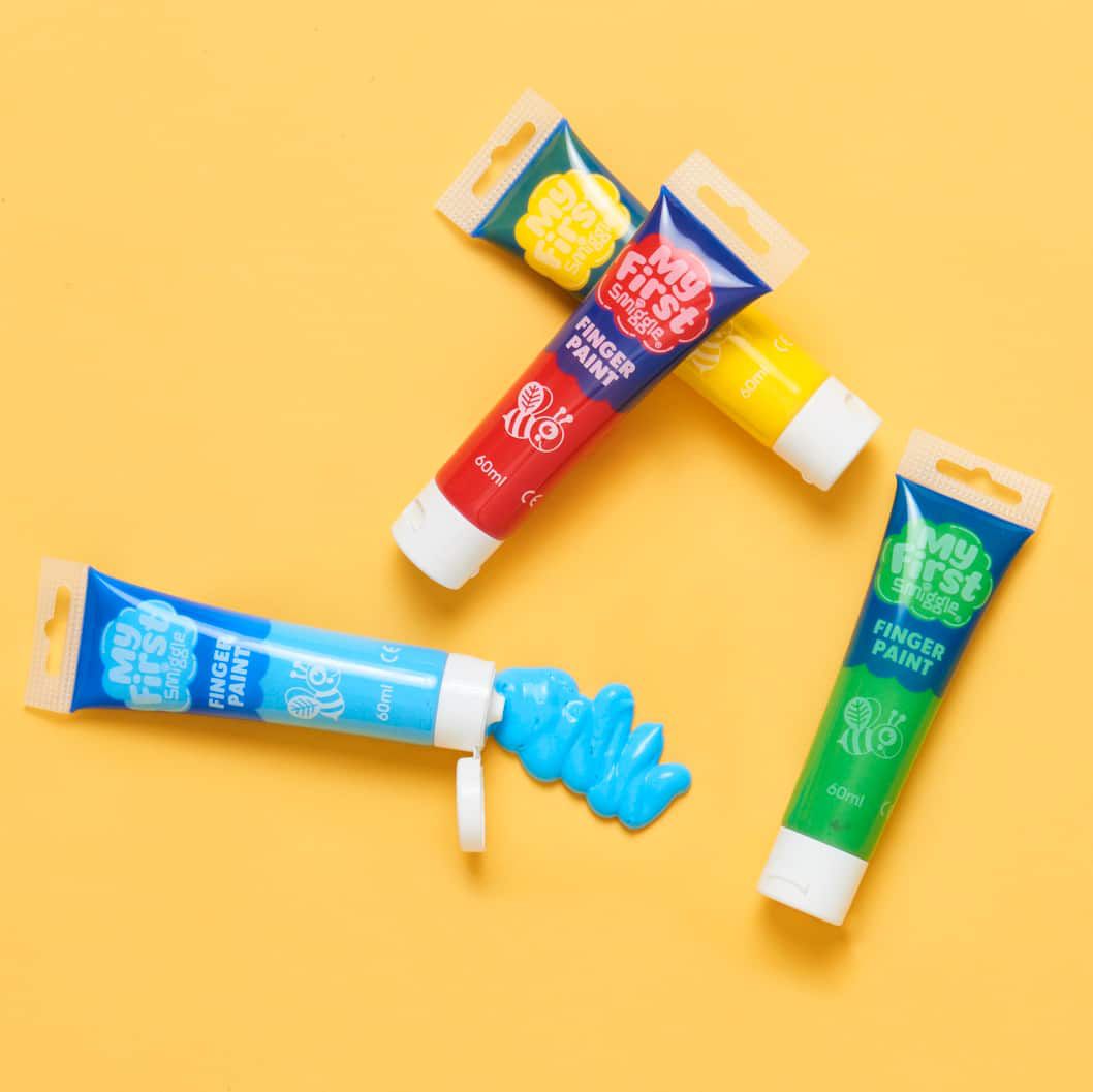 Smiggle – Meine ersten Smiggle-Fingerfarben für den Kindergarten