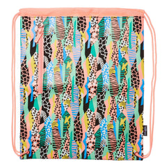 Smiggle – Illusion Coral Pink Kordelzugbeutel