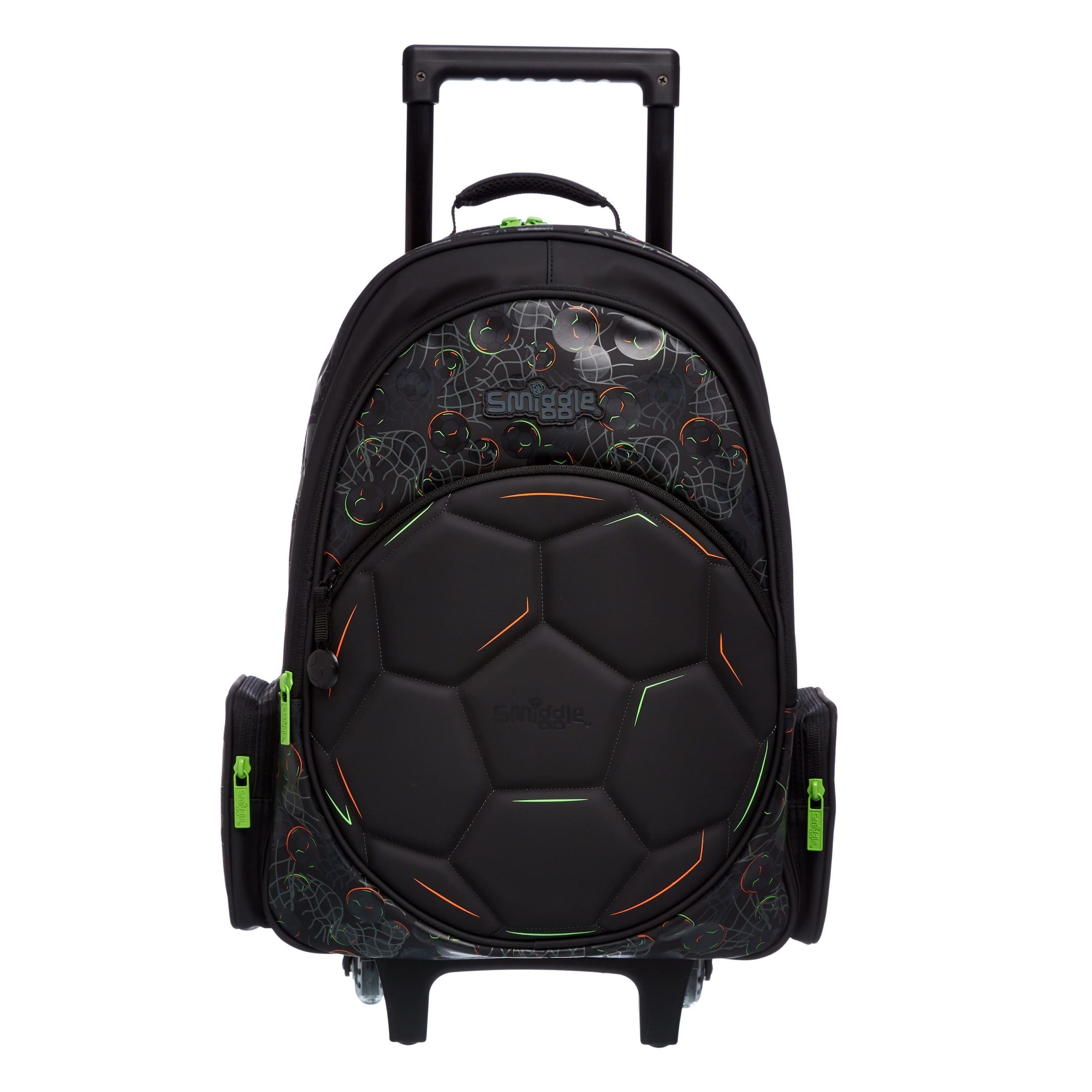 Smiggle – Leuchtender Kick-Trolley-Rucksack mit Rädern