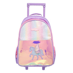 Smiggle – Sky Trolley-Rucksack mit beleuchteten Rädern