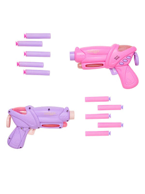 Smiggle - 2er Set leuchtende und klingende Dartpistolen