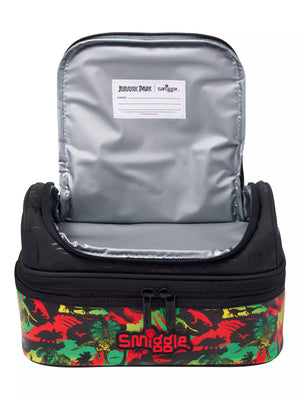 Smiggle - Jurassic Park Doppeldecker-Lunchbox