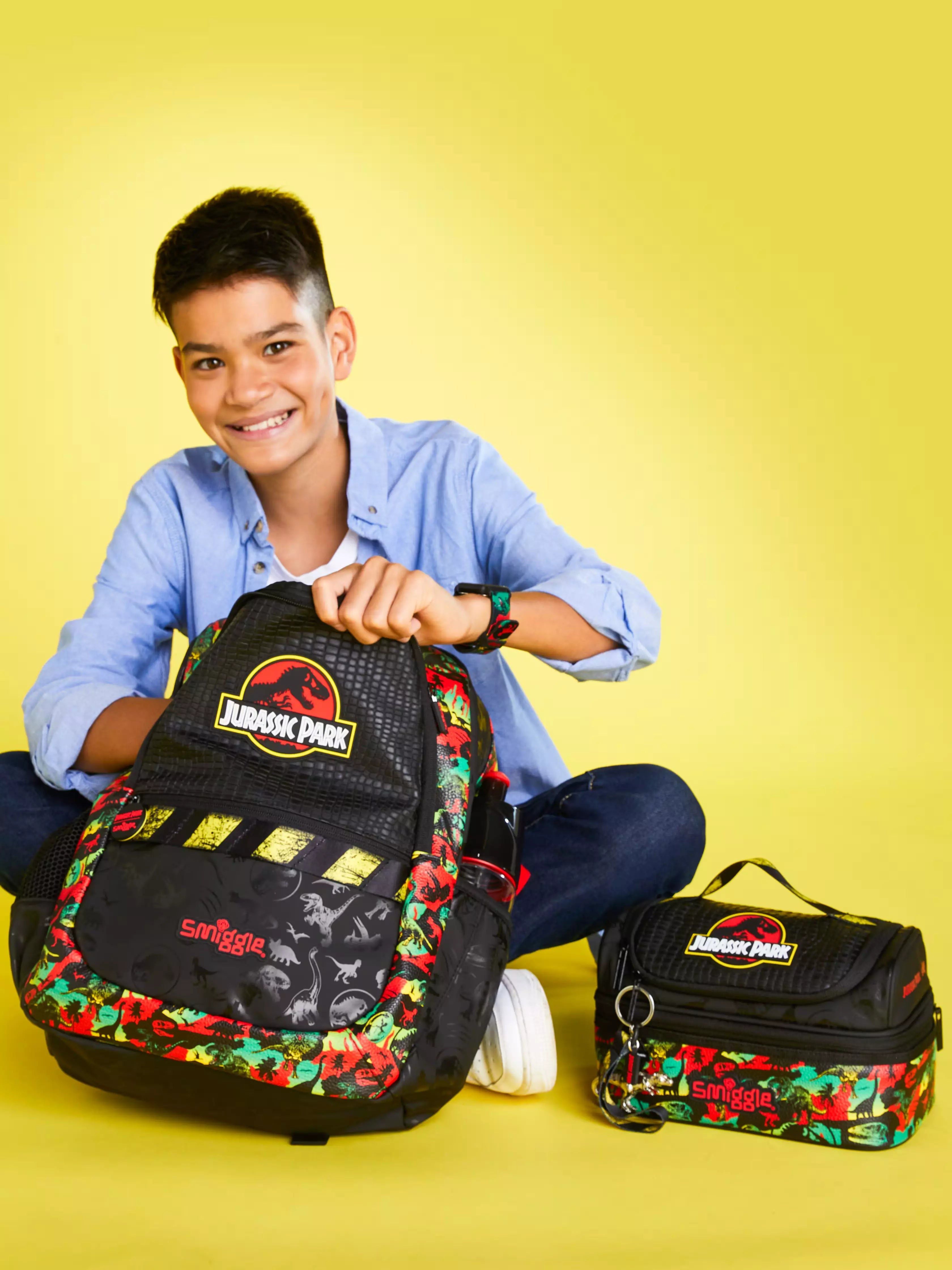 Smiggle - Jurassic Park Doppeldecker-Lunchbox