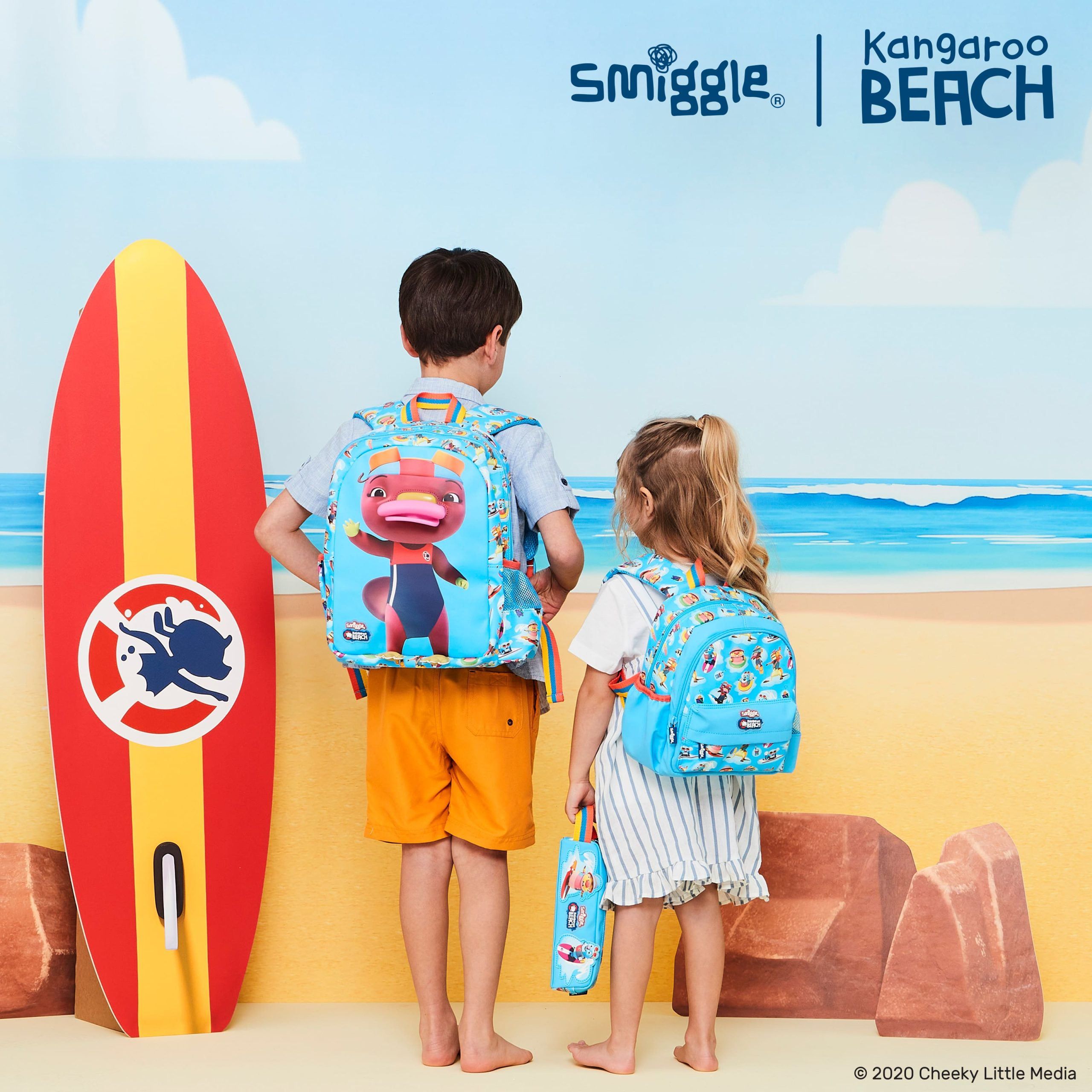 Smiggle - Kangaroo Beach Anatolischer Rucksack