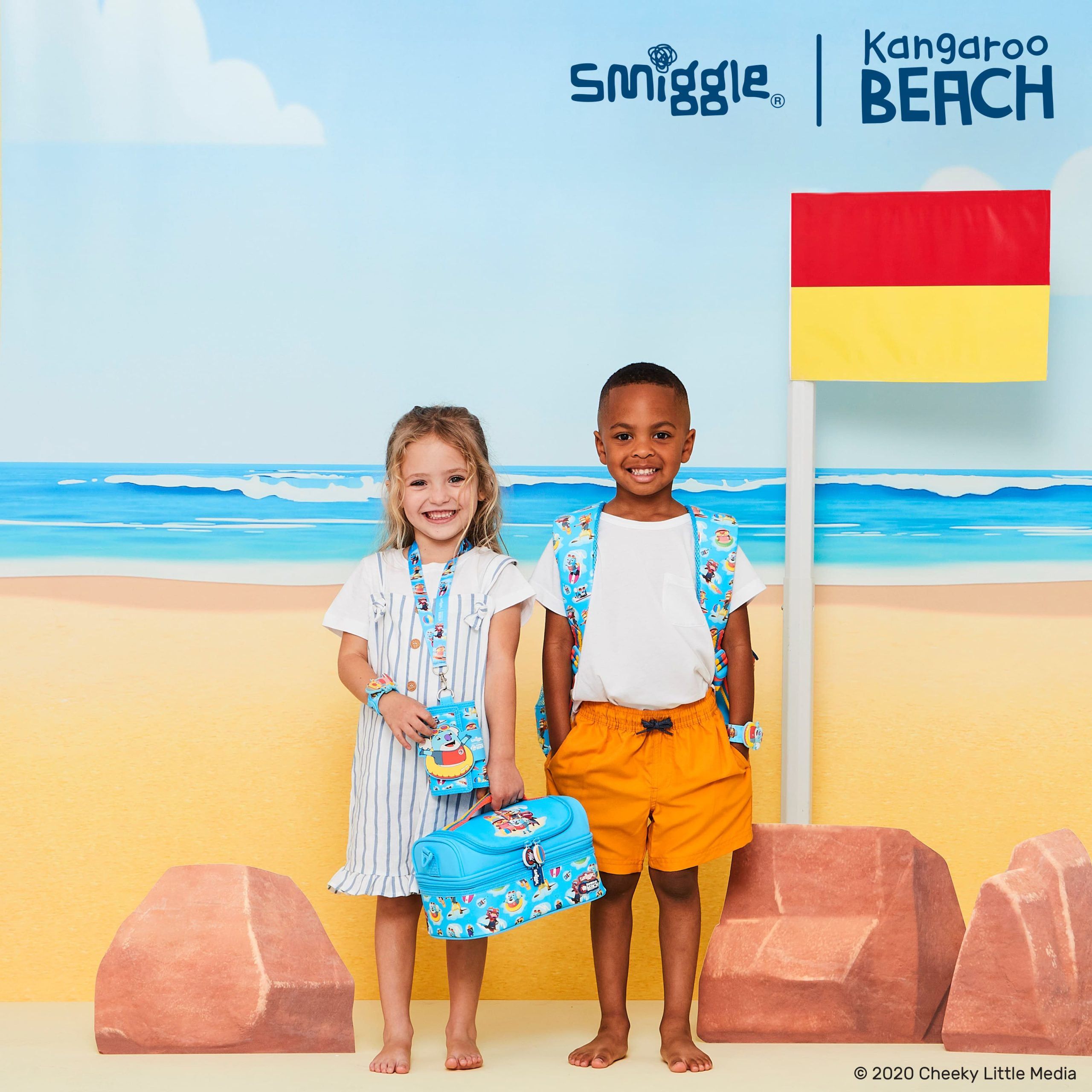 Smiggle – Kangaroo Beach Kinder-Geldbörse