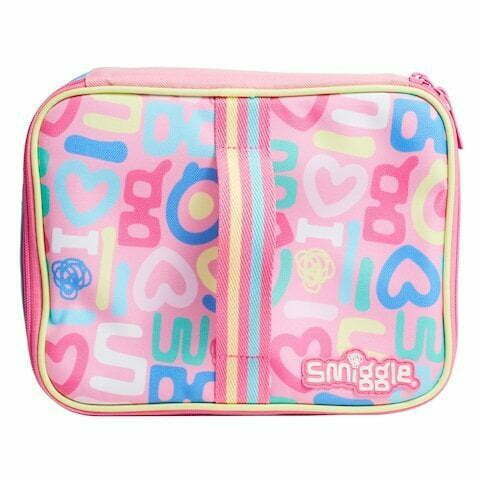 Smiggle – Lunchbox zur Befestigung an einer quadratischen Tasche
