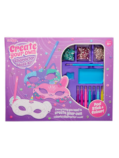 Smiggle – Lustiges Charakter-Masken-Set zum Selbermachen
