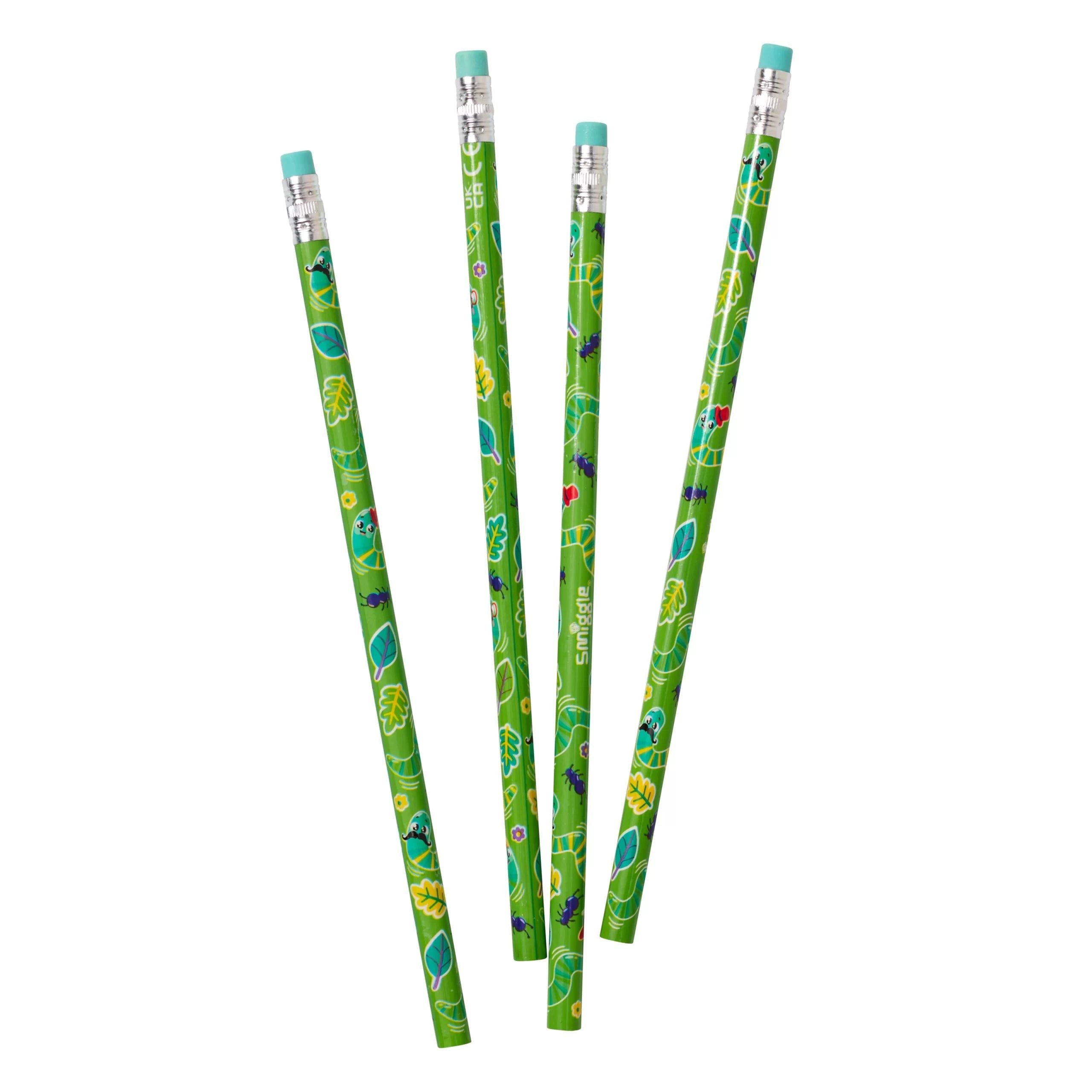 Smiggle - Duftendes Bleistiftset, 4-teilig