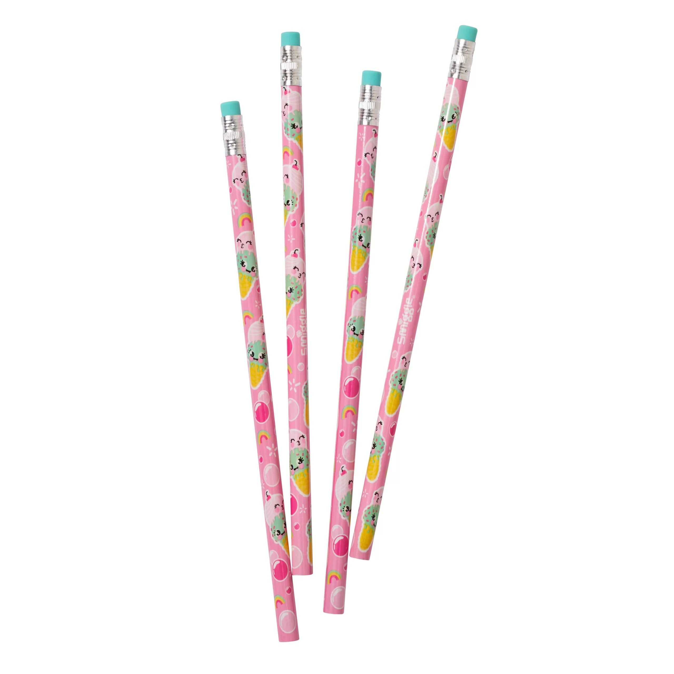 Smiggle - Duftendes Bleistiftset, 4-teilig