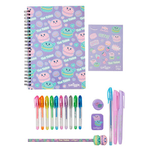 Smiggle – Duftendes A5-Notizbuch und Briefpapier-Set