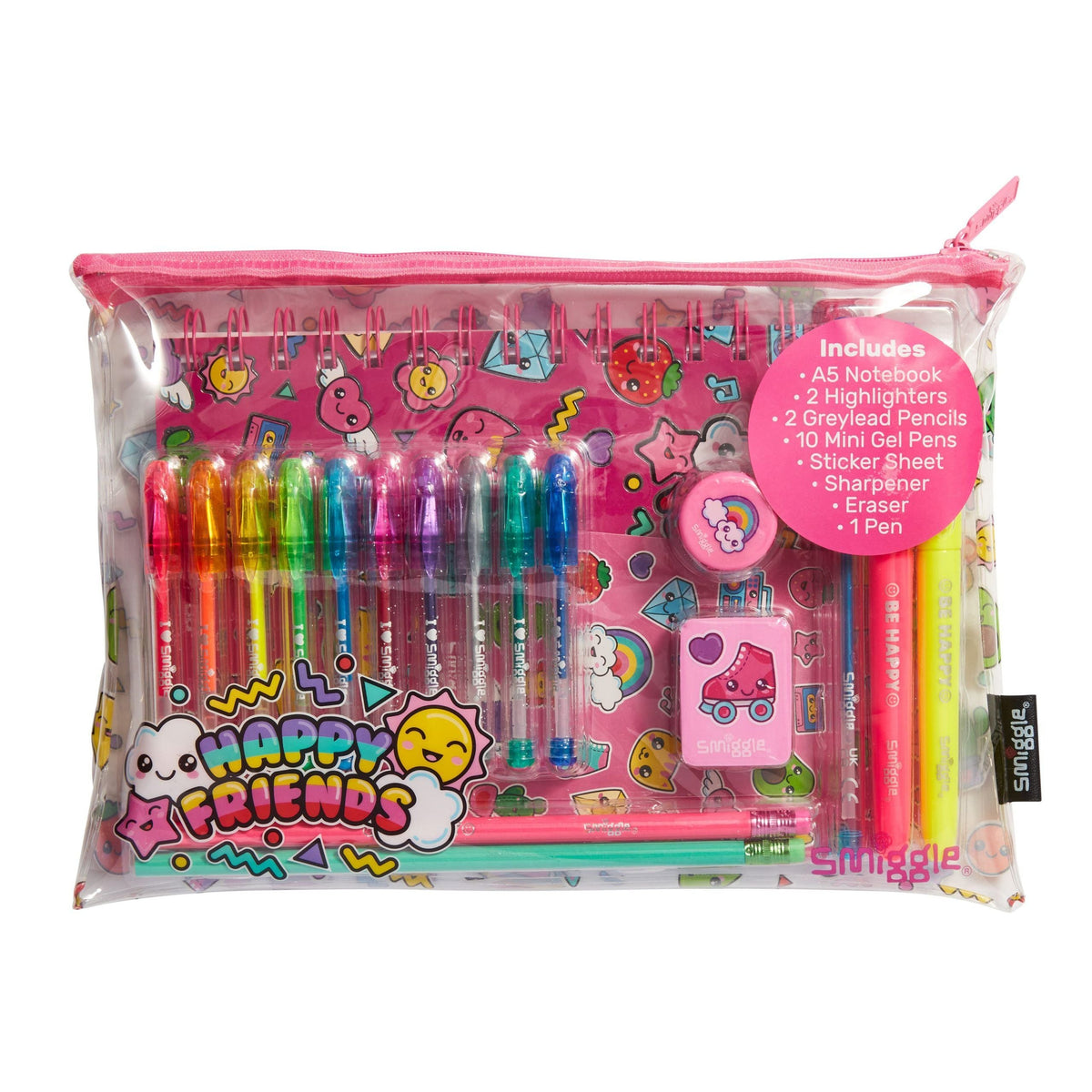 Smiggle – Duftendes A5-Notizbuch und Briefpapier-Set