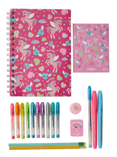 Smiggle – Duftendes A5-Notizbuch und Briefpapier-Set