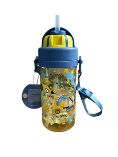 Smiggle - La La Teeny Tiny 400 ML BPA-freie Trinkflasche mit verstecktem Strohhalm