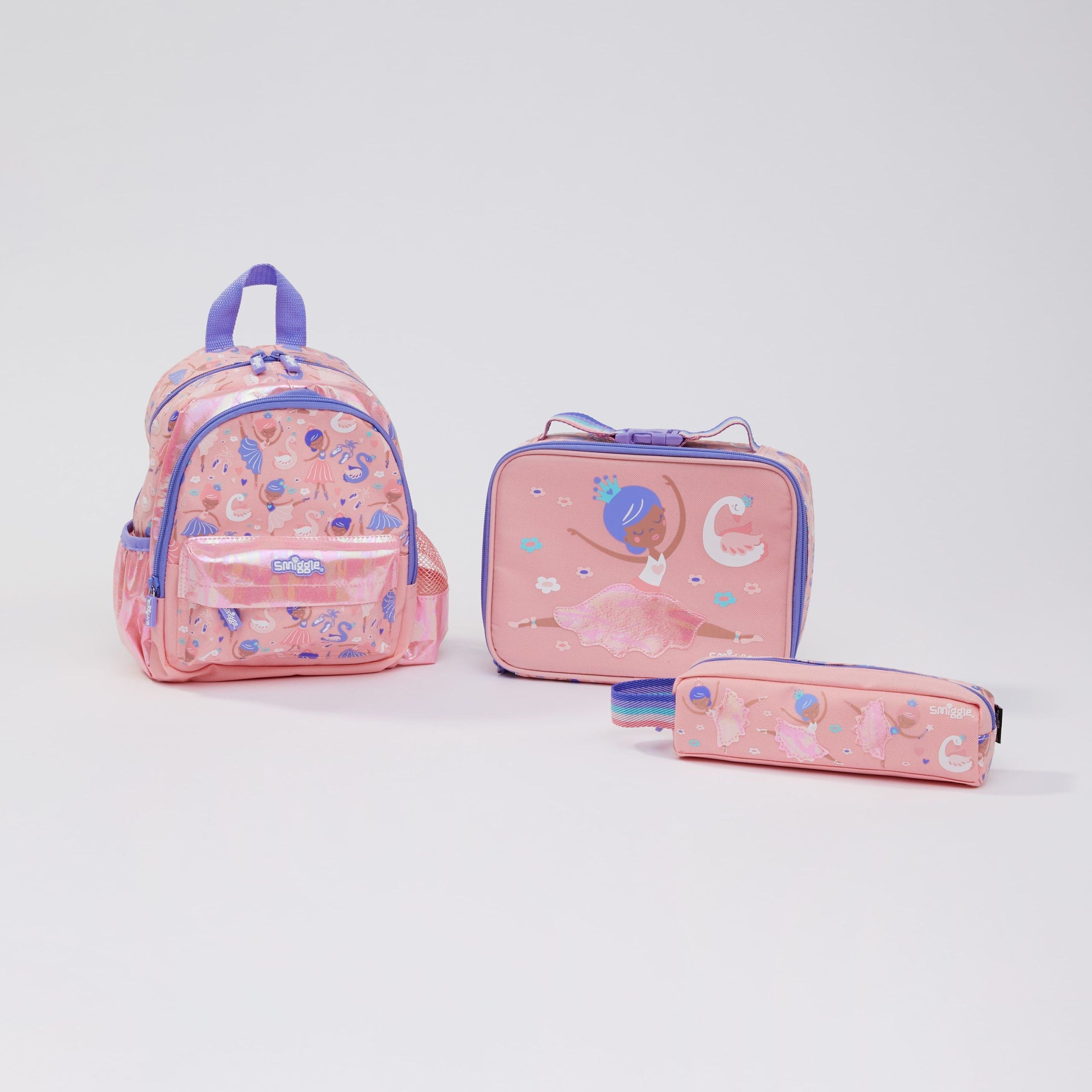 Smiggle - La La Teeny Tiny Kindergarten-Schultaschen-Set