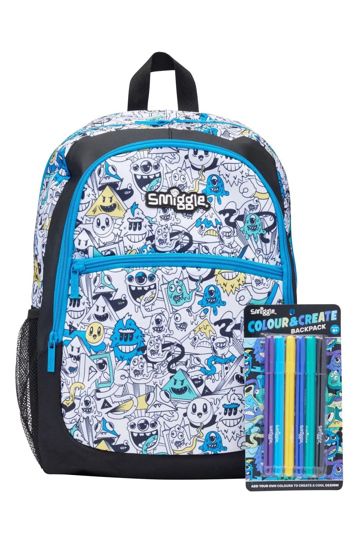 Smiggle – Lets Go Paint Yourself Taschenrucksack