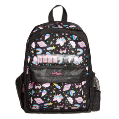 Smiggle - Lil' Mates Id Junior Schwarzer Rucksack