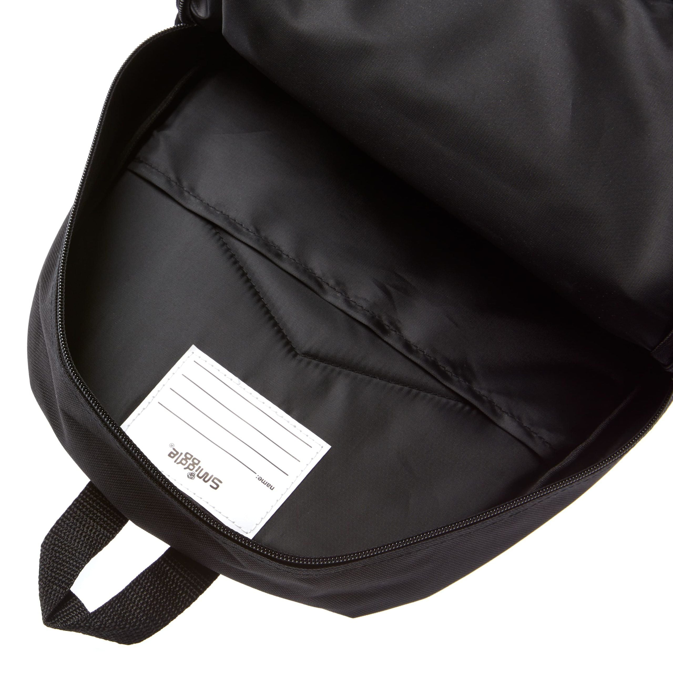 Smiggle - Lil' Mates Id Junior Schwarzer Rucksack