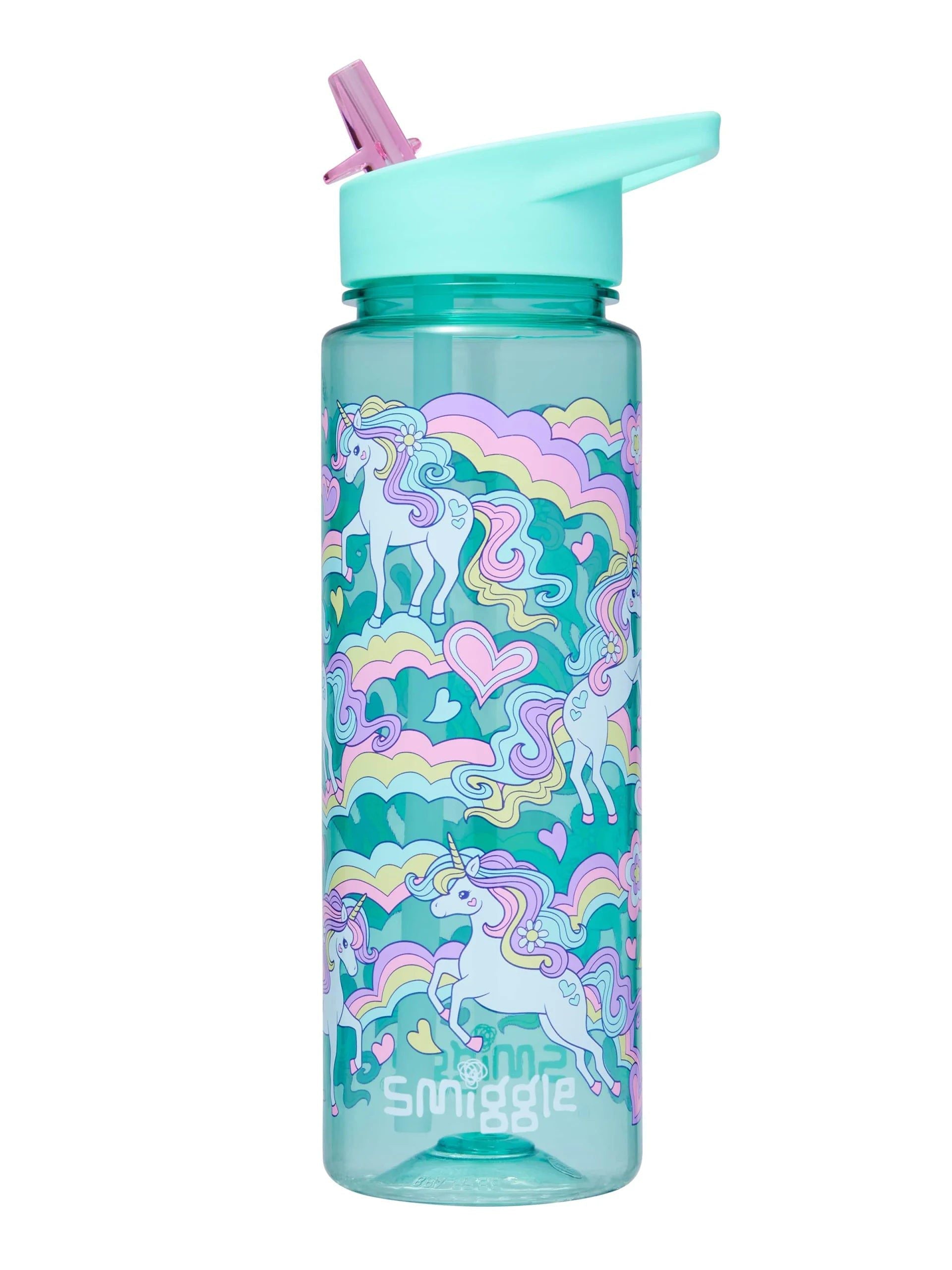 Smiggle – Limitless BPA-freier 650-ml-Trinkbecher mit Strohhalm