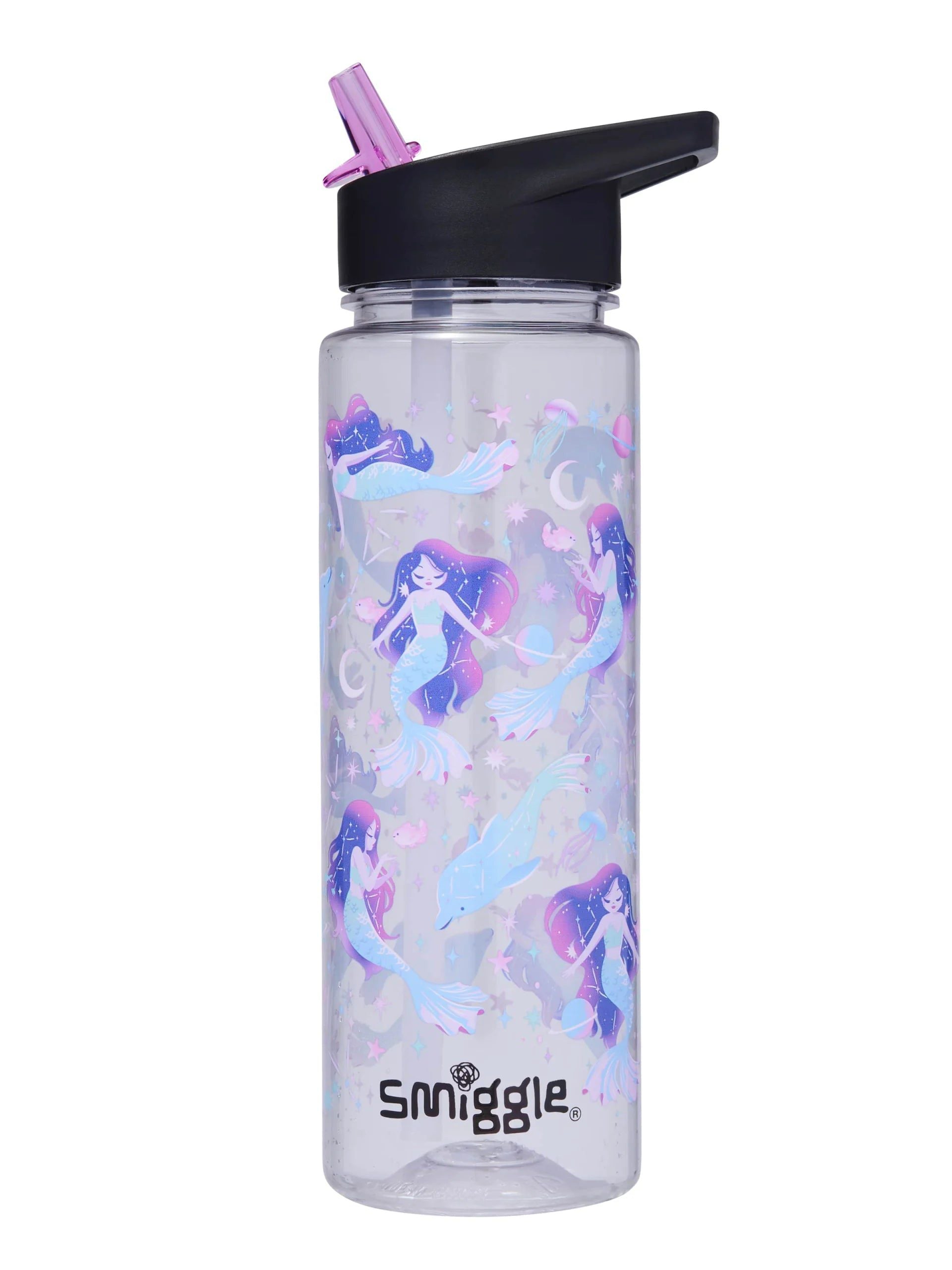 Smiggle – Limitless BPA-freier 650-ml-Trinkbecher mit Strohhalm