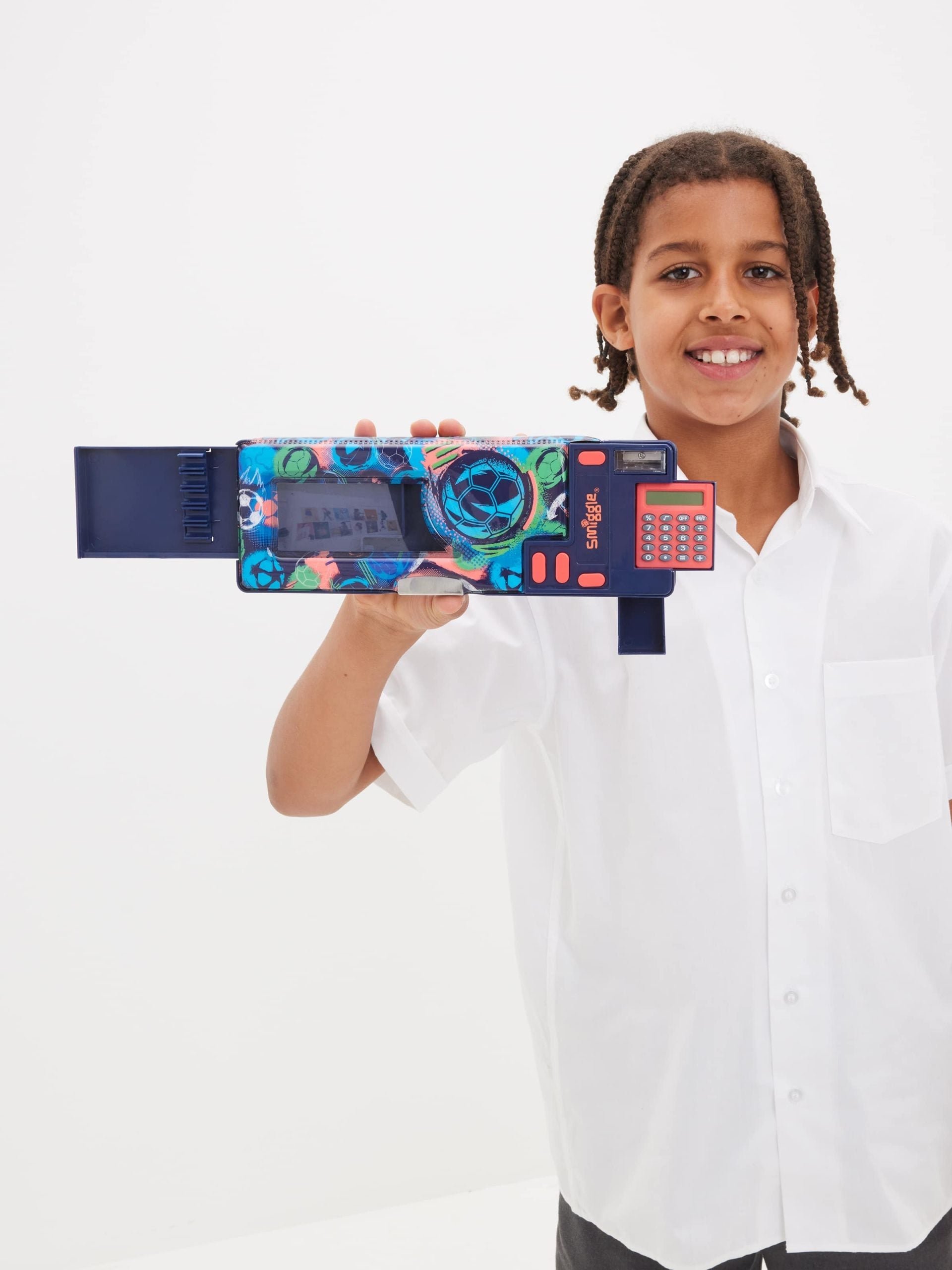 Smiggle - Limitless Hesap Makineli Otomatik Kalem Kutusu