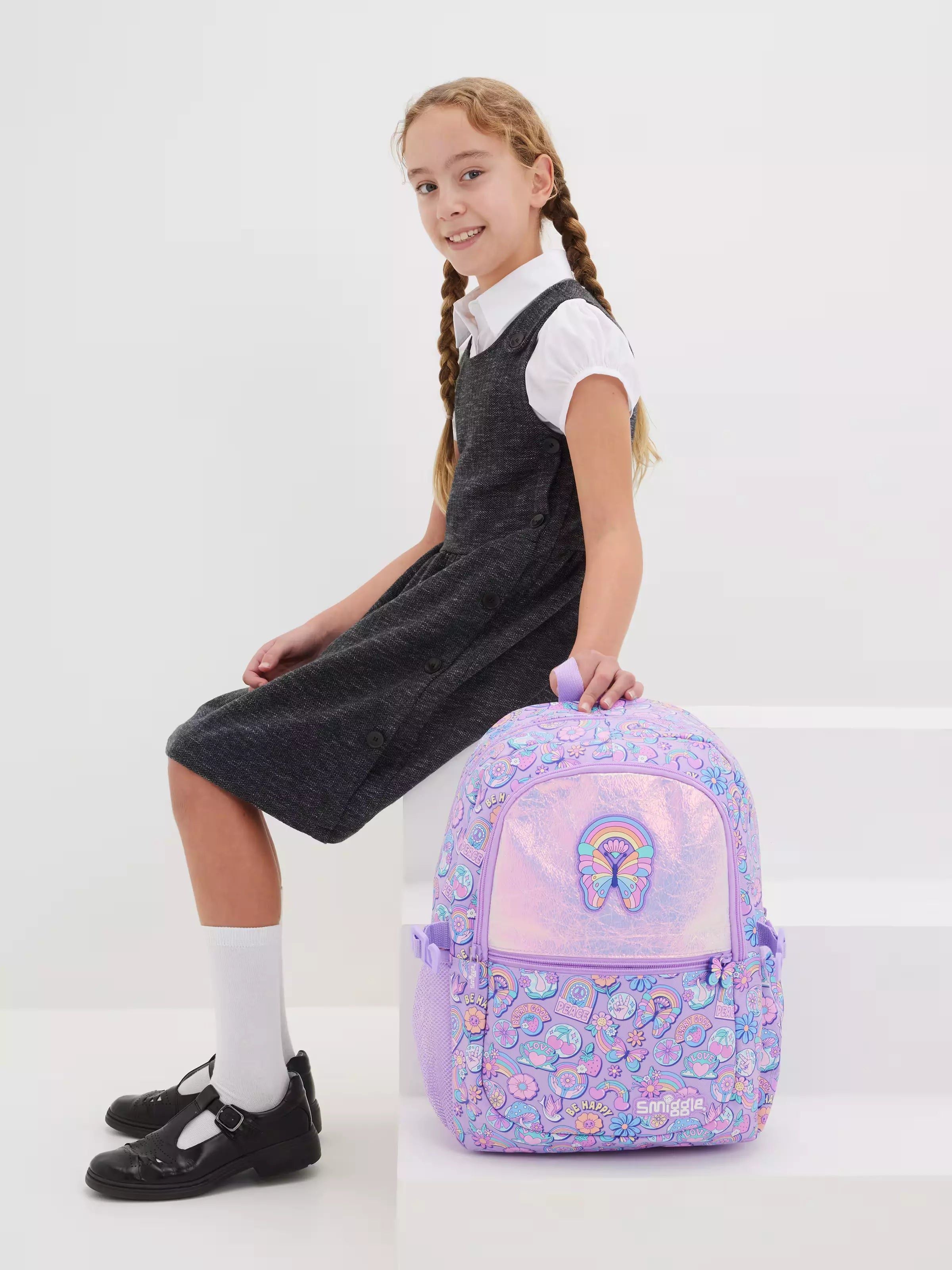 Smiggle – Limitless klassischer Schulrucksack